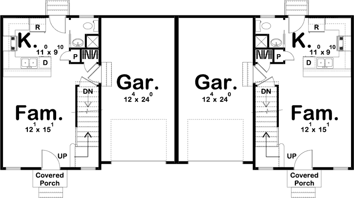 Main Floor Plan: 52-395