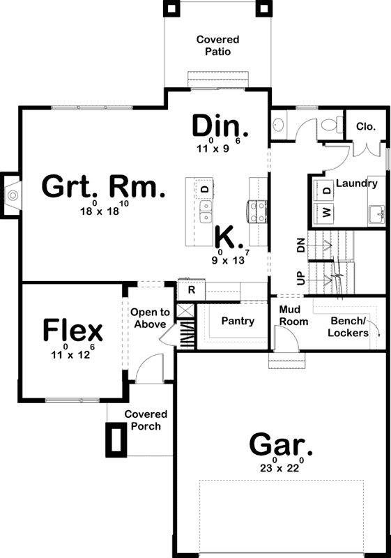 Main Floor Plan: 52-398