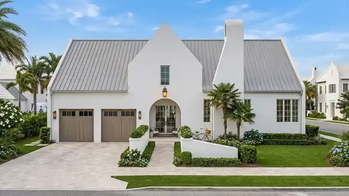 Coastal house plans 52-783 - front exterior, 3,048 sq ft, 3 bed, 2 bath house plans | Monster House Plans