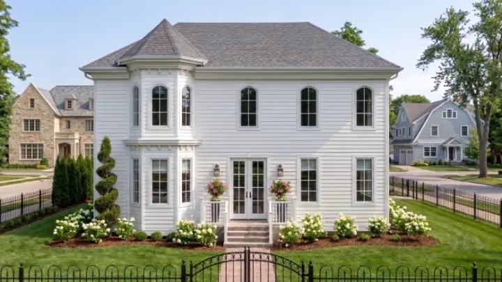 Victorian house plans 52-798 - front exterior, 2,494 sq ft, 4 bed, 2 bath house plans | Monster House Plans