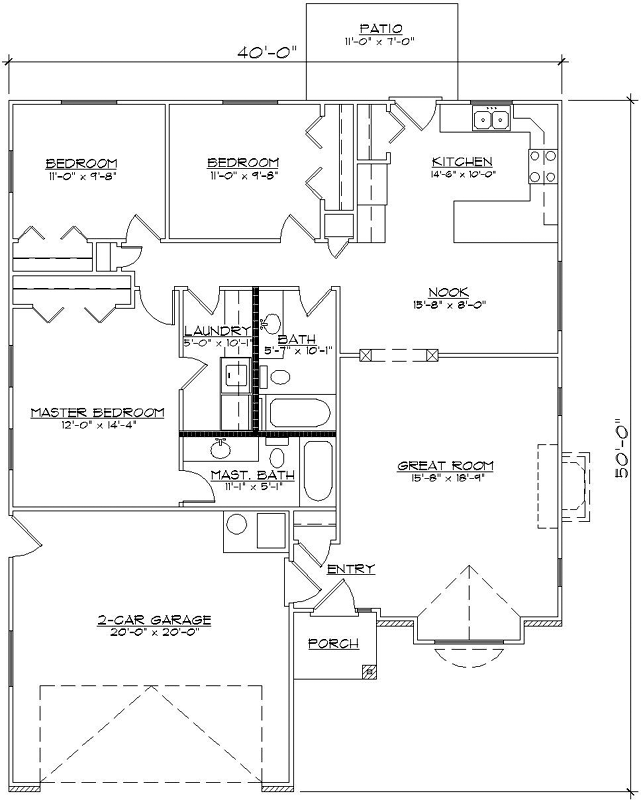 Main Floor Plan: 53-101