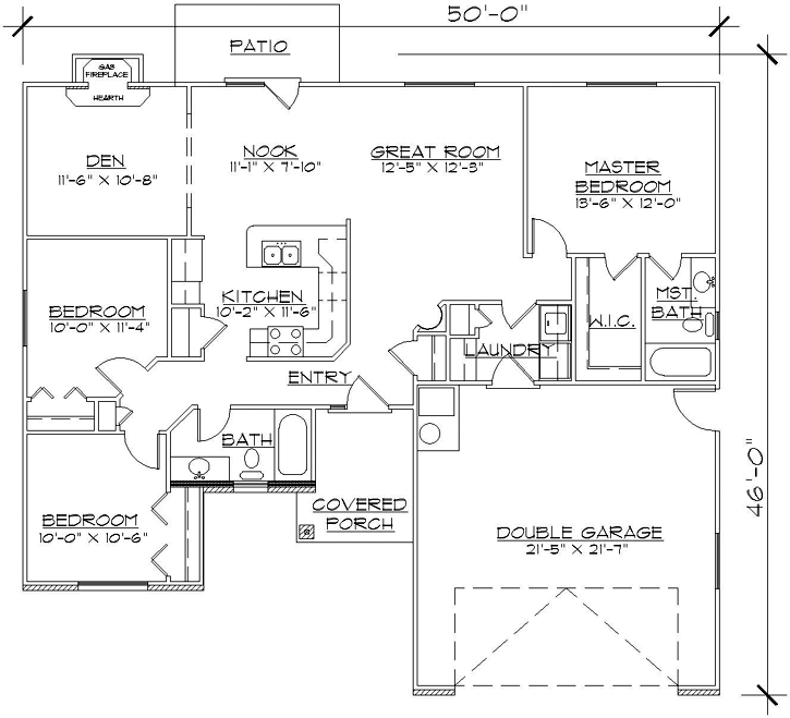 Main Floor Plan: 53-103