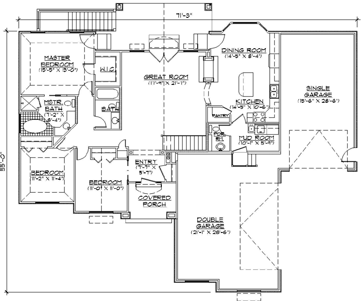 Main Floor Plan: 53-108