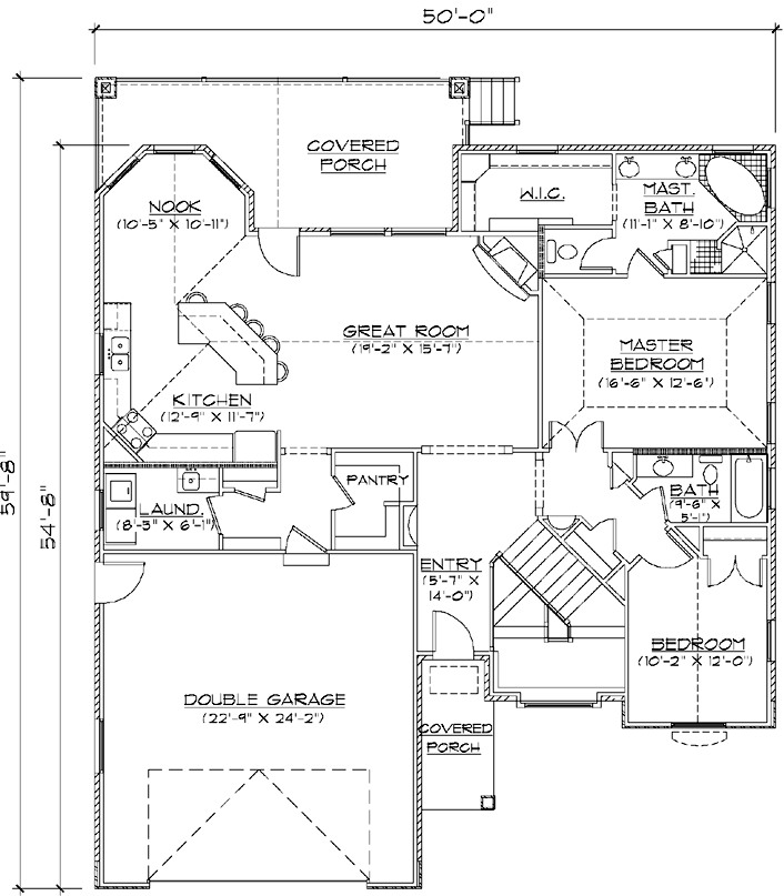 Main Floor Plan: 53-111
