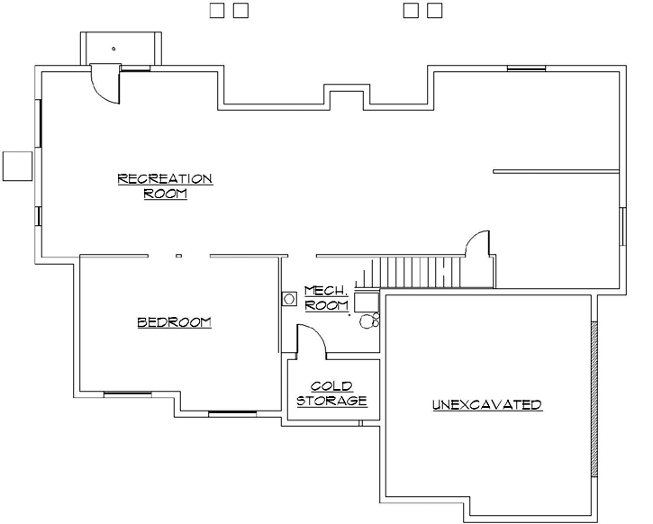 Lower Floor Plan: 53-113
