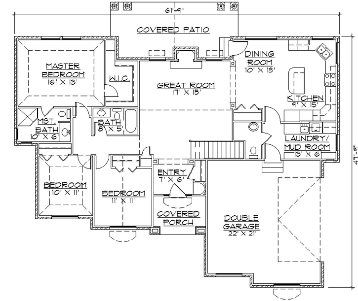 Main Floor Plan: 53-113
