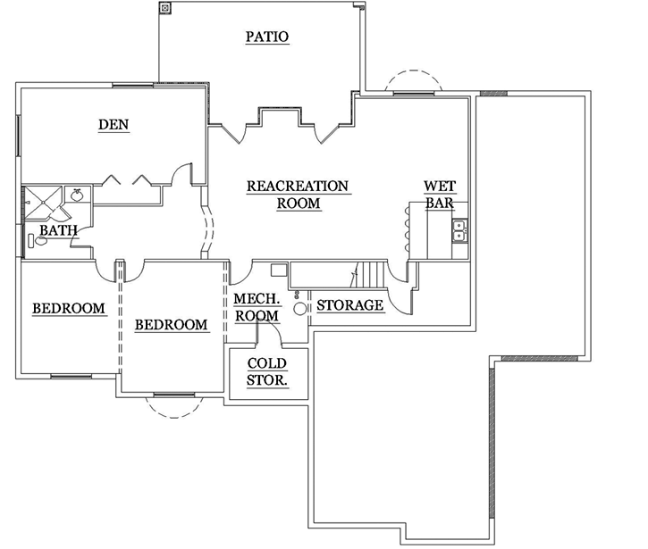 Lower Floor Plan:53-117