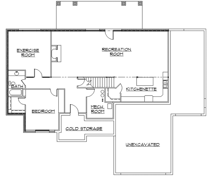 Lower Floor Plan:53-121