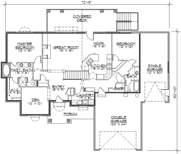 Main Floor Plan: 53-121