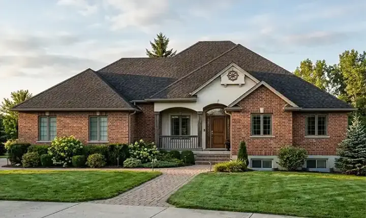 Traditional house plans 53-126 - front exterior, 2,060 sq ft, 3 bed, 3 bath house plans | Monster House Plans