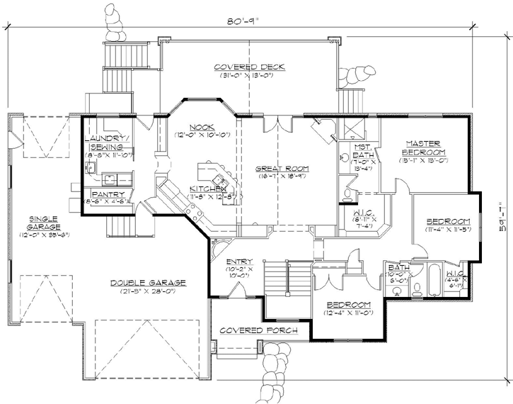 Main Floor Plan: 53-128