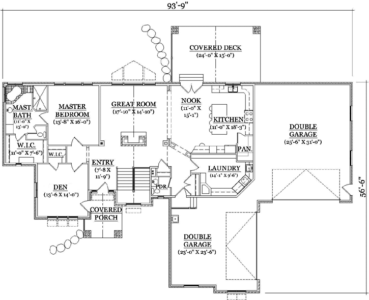 Main Floor Plan: 53-131