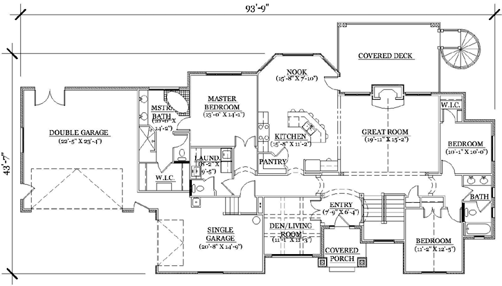 Main Floor Plan: 53-132