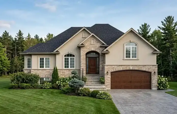 Mediterranean house plans 53-133 - front exterior, 2,147 sq ft, 3 bed, 2 bath house plans | Monster House Plans