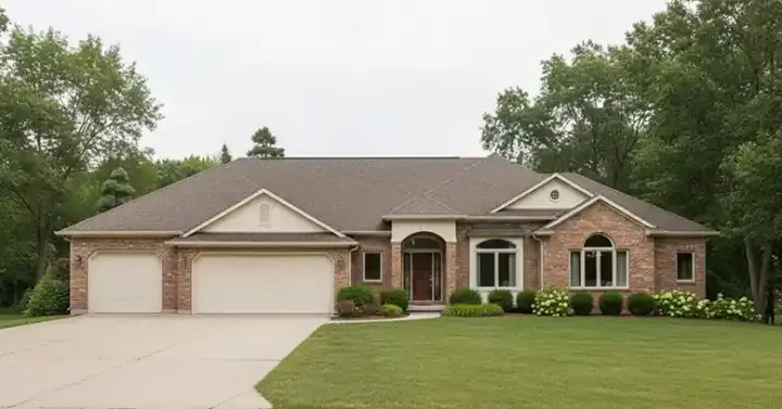 Traditional house plans 53-134 - front exterior, 2,162 sq ft, 2 bed, 2 bath house plans | Monster House Plans