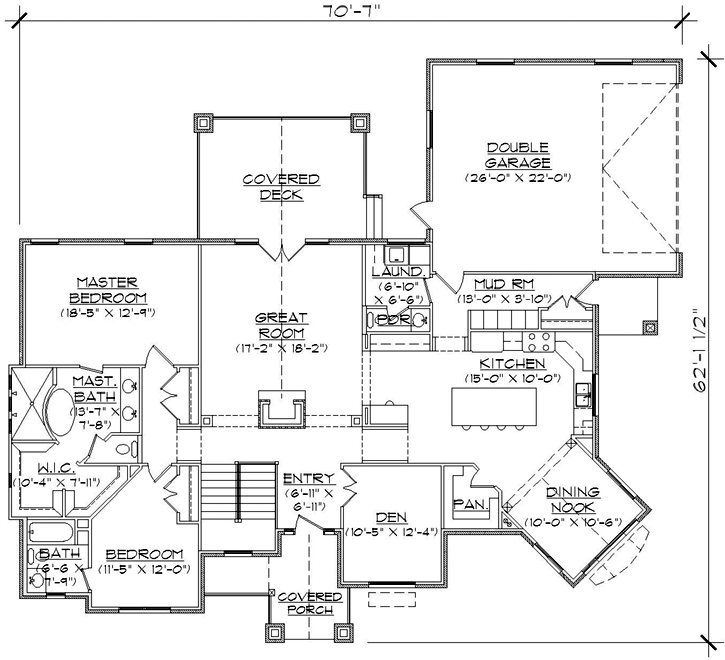 Main Floor Plan: 53-136