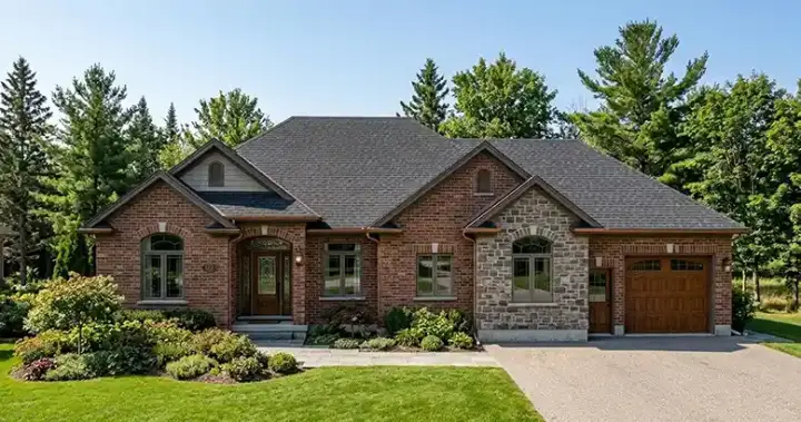 Traditional house plans 53-137 - front exterior, 2,213 sq ft, 1 bed, 1 bath house plans | Monster House Plans