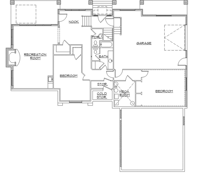 Lower Floor Plan: 53-138