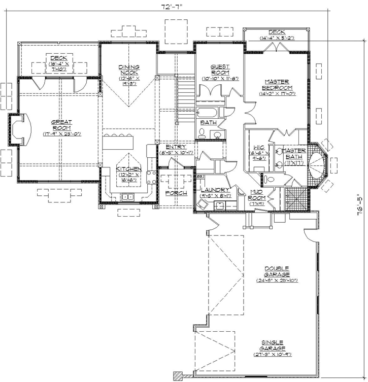 Main Floor Plan: 53-138