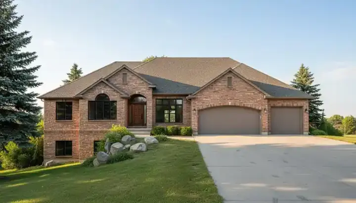 Traditional house plans 53-139 - front exterior, 2,223 sq ft, 3 bed, 2 bath house plans | Monster House Plans