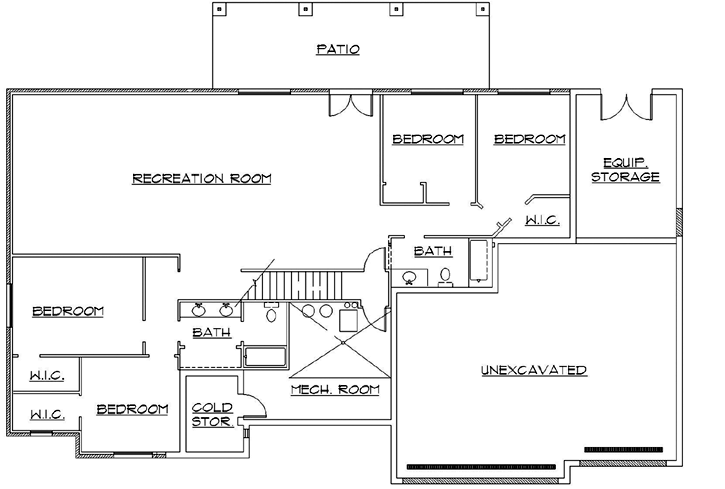 Lower Floor Plan: 53-141