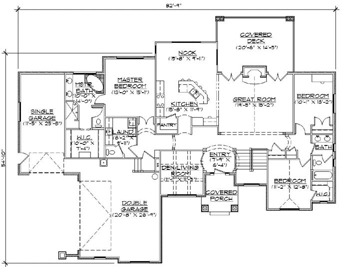 Main Floor Plan: 53-143
