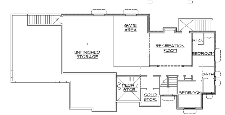 Lower Floor Plan: 53-146