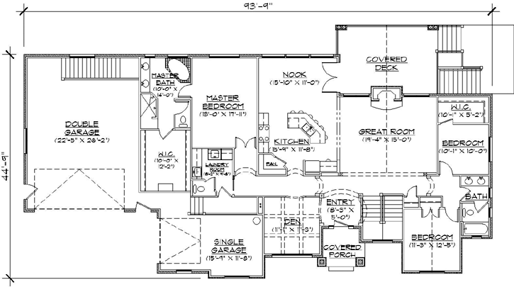 Main Floor Plan: 53-146