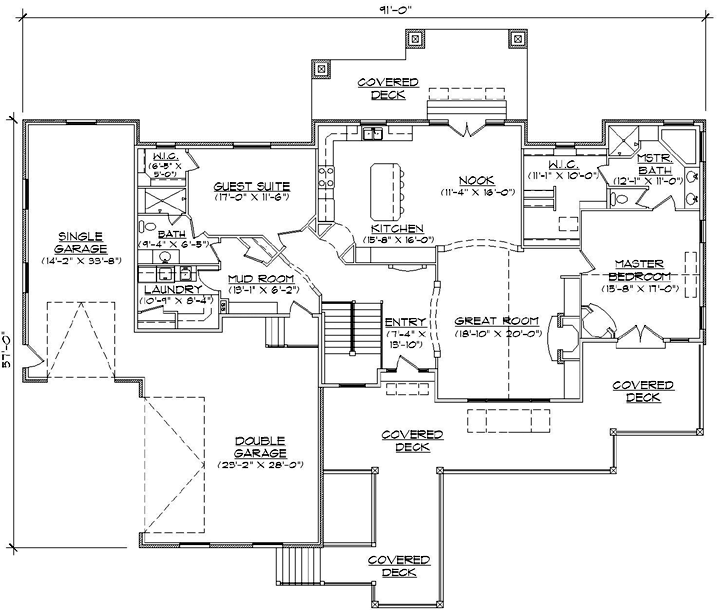 Main Floor Plan: 53-152