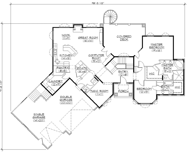 Main Floor Plan: 53-159