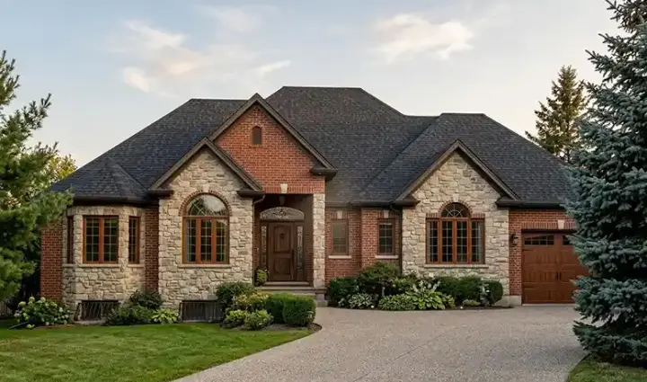 Traditional house plans 53-160 - front exterior, 2,399 sq ft, 2 bed, 2 bath house plans | Monster House Plans