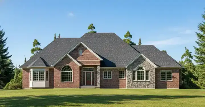 Traditional house plans 53-168 - front exterior, 2,440 sq ft, 2 bed, 2 bath house plans | Monster House Plans
