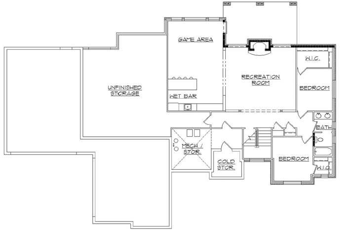 Lower Floor Plan: 53-169