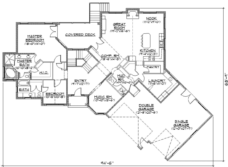 Main Floor Plan: 53-170