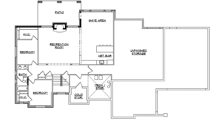 Lower Floor Plan: 53-171