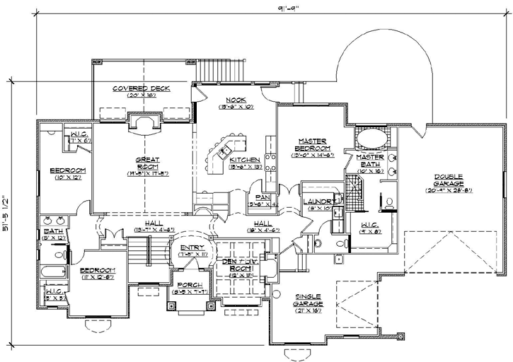 Main Floor Plan: 53-171