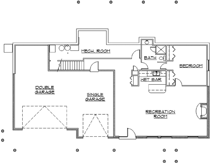 Lower Floor Plan: 53-172