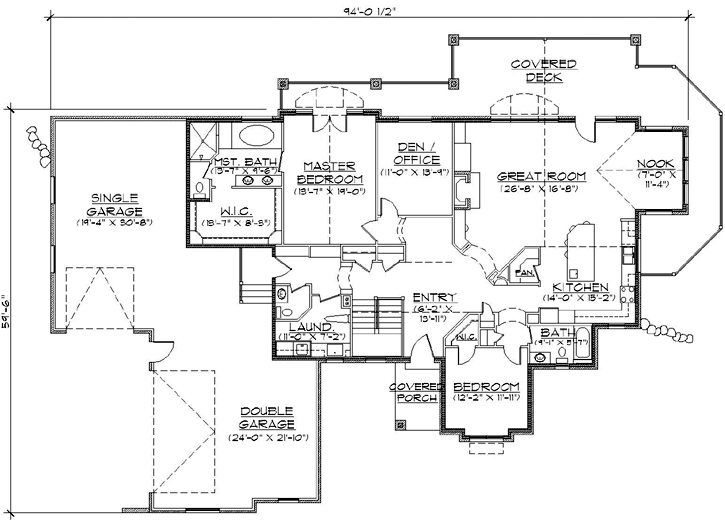 Main Floor Plan: 53-173