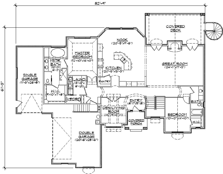 Main Floor Plan: 53-175