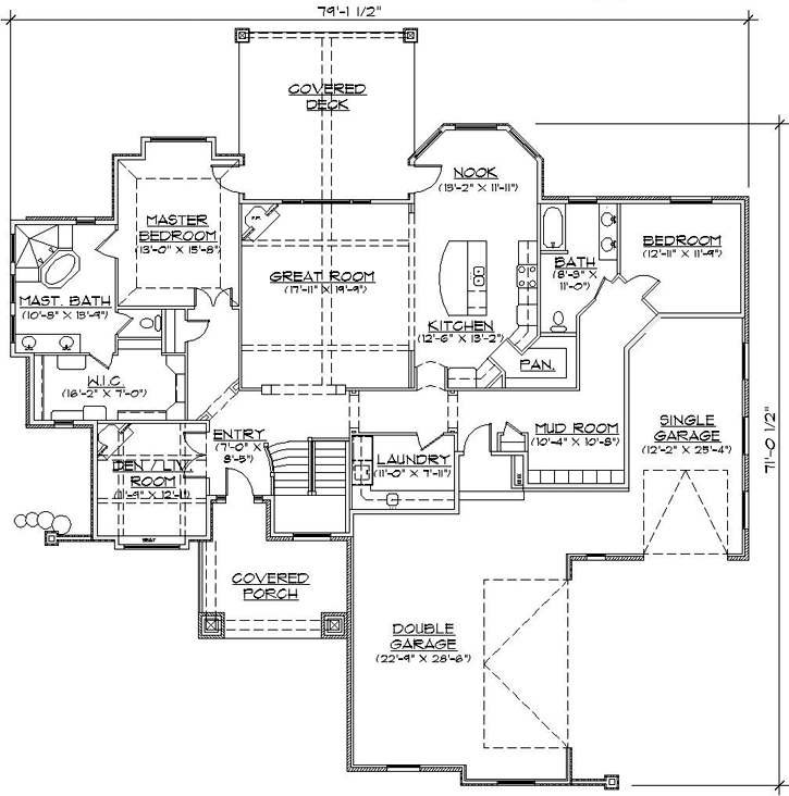 Main Floor Plan: 53-177
