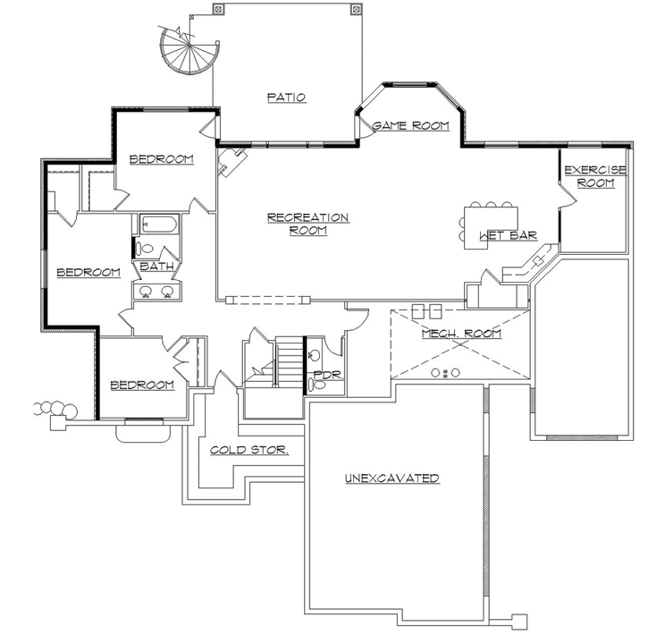 Lower Floor Plan: 53-179