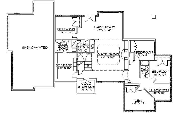 Lower Floor Plan: 53-182