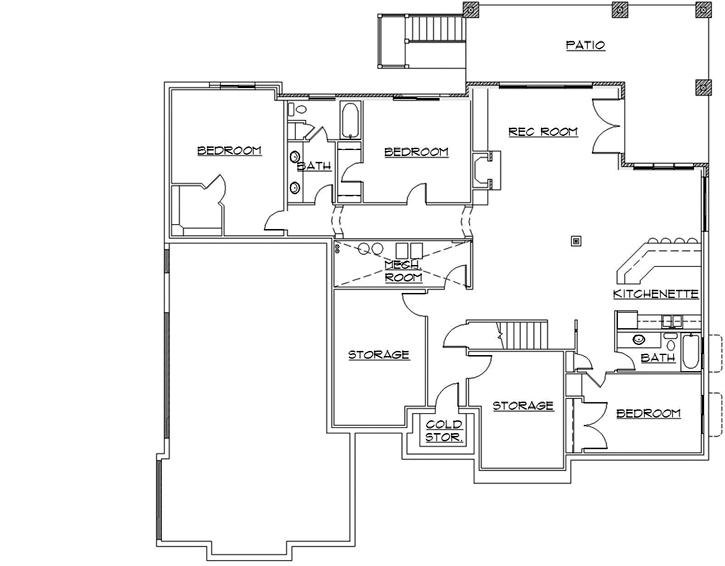 Lower Floor Plan: 53-183