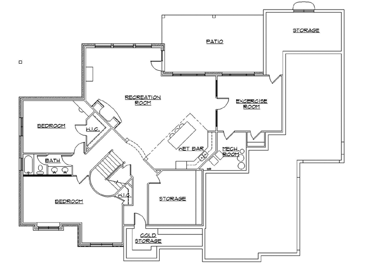 Lower Floor Plan: 53-184