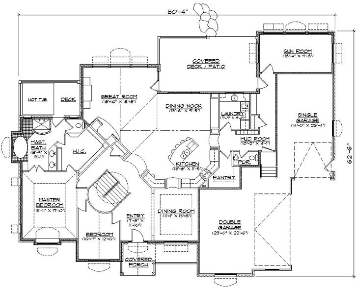 Main Floor Plan: 53-184