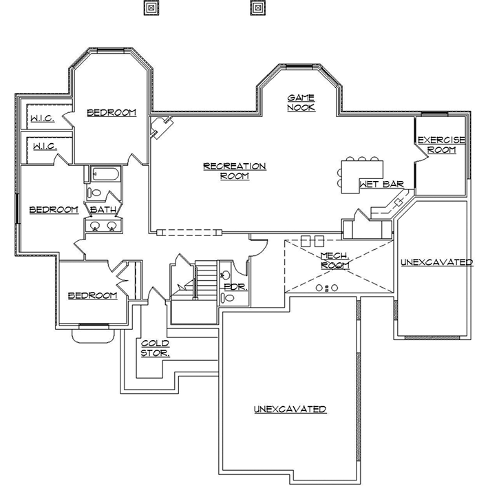 Lower Floor Plan: 53-188