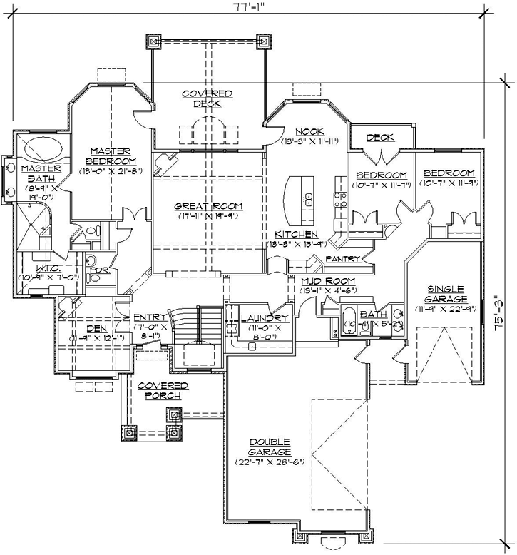 Main Floor Plan: 53-188