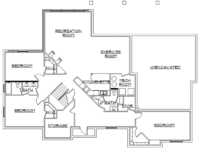 Lower Floor Plan: 53-190