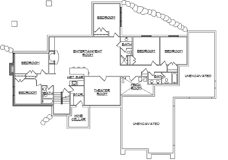 Lower Floor Plan: 53-191