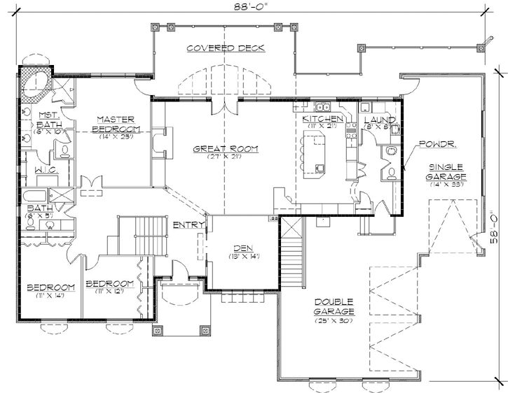 Main Floor Plan: 53-192